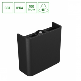 Obrázek pro Nástenné vonkajšie svietidlo LUNARIX 2x1w , IP54 , čierna, CCT