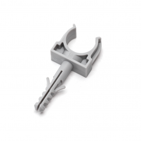 Obrázek pro Príchytka plastová U PVC s hmoždinkou fi:16mm, 10ks