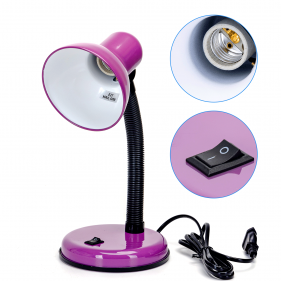 Obrázek pro LED stolná lampa flexibilná 1xE27 fialová