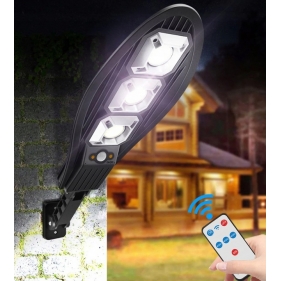 Obrázek pro LED Solárne osvetlenie STRADA 180W/3000lm, IP65 , so senzorom , Studená biela s diaľkovým ovládaním