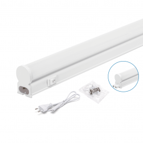 Obrázek pro LED prisadené trubicové svietidlo T5 18W/1980lm , 120cm , IP20 , Neutrálna biela s vypínačom
