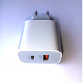 Obrázek pro EU vysokorýchlostná nabíjačka 3.4A, 1xUSB Port / 1xPD Port