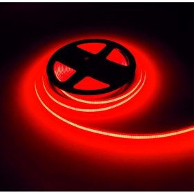 Obrázek pro LED pás prachuvzdorný IP20 12w/m , COB , 12V DC - Červená - 1m