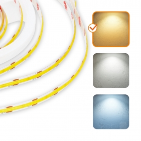 LED pás vodeodolný IP65 10w/m , COB , 950Lm/m , 12V DC - Studená biela - 1m Obrázek pro LED pás vodeodolný IP65 10w/m , COB , 950Lm/m , 12V DC - Studená biela - 1m