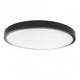 Obrázek pro Vodeodolný Led Ceiling kruhový čierny RING 18W/1850lm 304mm , IP44 , CCT