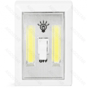 Obrázek pro Nočné svietidlo 4,5W/160lm, 3xAAA, Studená biela s vypínačom