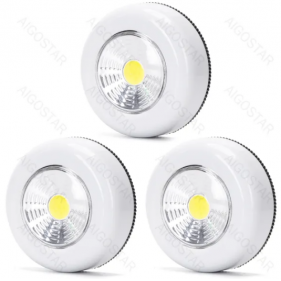 Obrázek pro Sada 3ks Nočné svietidlo 0,5W/70lm, 3xAAA, Studená biela