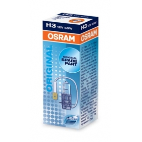 Obrázek pro Autožiarovka Halogen OSRAM PK22s 12V 55W H3 64151