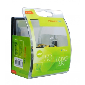 Obrázek pro Autožiarovky Long life H3 12V 55W  DUO 2ks v balení Powertec