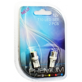 Obrázek pro LED Autožiarovka LB015W DUO - W5W / T10 HP , biela