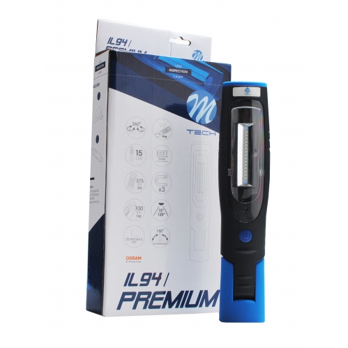 Obrázek pro Pracovná LED baterka PREMIUM IL94 nabíjateľná 2 módová