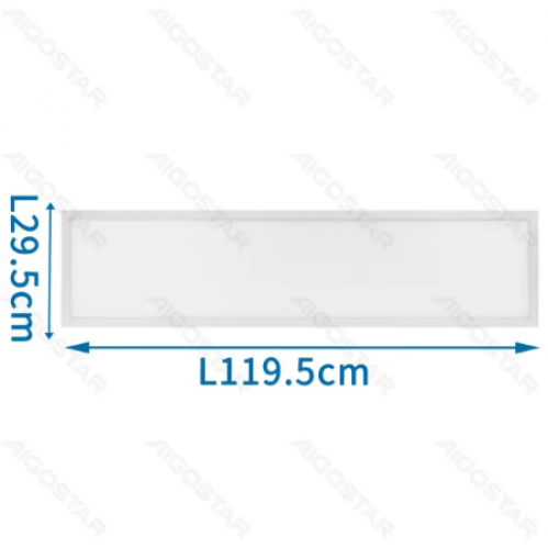 Obrázek pro Led Panel hranatý biely 40W/4600lm 1195x295mm, UGR<19, Studená biela