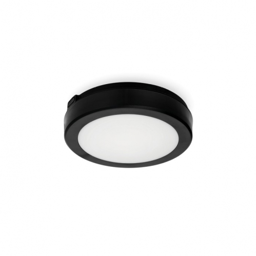 Obrázek pro Vodeodolný Led Ceiling kruhový čierny NAIROS G2 12W/1140lm 200mm , IP65 , CCT