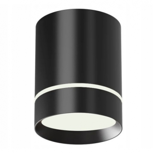 Obrázek pro Stropné bodové prisadené svietidlo VALSE LINES 1xGU10 valcové (čierna pieskovaná)