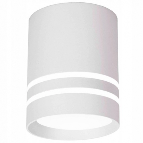 Obrázek pro Stropné bodové prisadené svietidlo VALSE LINES 1xGU10 valcové (biela pieskovaná)