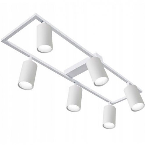 Obrázek pro SPOTI Prisadený Luster 6xGU10/230V/Biela