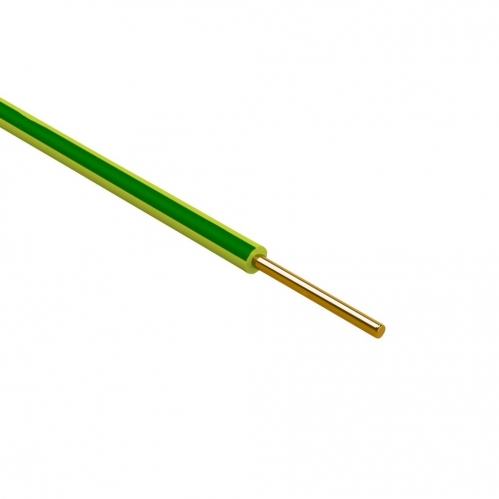 Obrázek pro Kábel Izolovaný vodič CY 1x6 H07V-U žltozelený