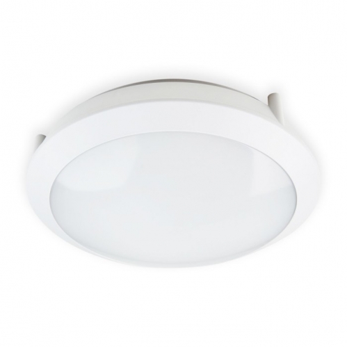 Obrázek pro Vodeodolný Led Ceiling kruhový biely DEFENDER 18W/1800lm 300mm , IK10 , IP66 , s mikrovlnným senzorom , Neutrálna biela