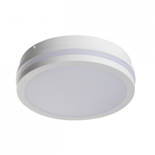 Obrázek pro Kanlux Vodeodolný LED Ceiling kruhový biely BENO 18W/1550lm , 220mm , IP54 , s mikrovlným senzorom , Neutrálna biela
