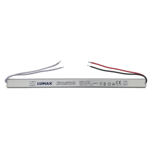 Obrázek pro Nábytkový LED SLIM napájací zdroj - 12V/36W , IP20