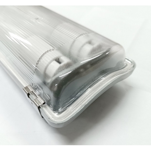 Obrázek pro Prisadené svietidlo ELA-120 Double IP65 a 2ks LED trubica T8 18W/1800lm 120cm jednostranná neutrálna