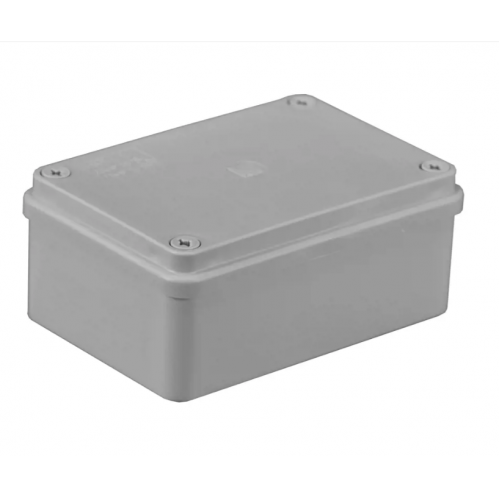 Obrázek pro Vodeodolná inštalačná krabica na omietku IP65, 120x80x50mm, sivá
