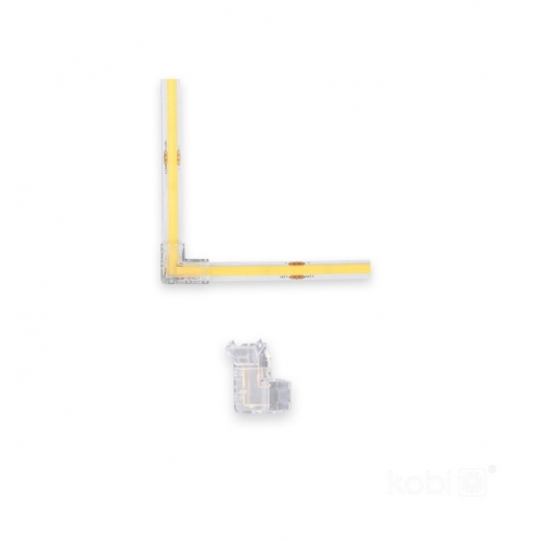 Obrázek pro Rohová spojka pre LED pásiky COB 8mm P+P