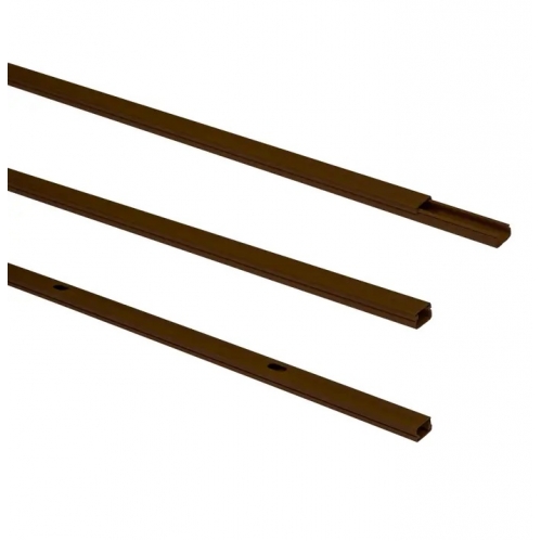 Obrázek pro Elektroinštalačná plastová lišta tmavo hnedá 15x10mm 2m