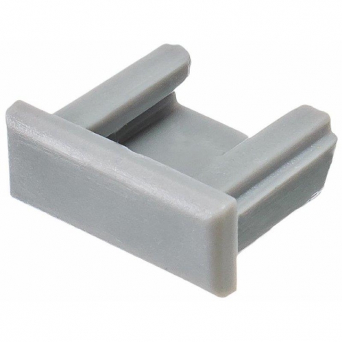 Obrázek pro Koncovka pre profil MiniLUX sivá - bez otvoru