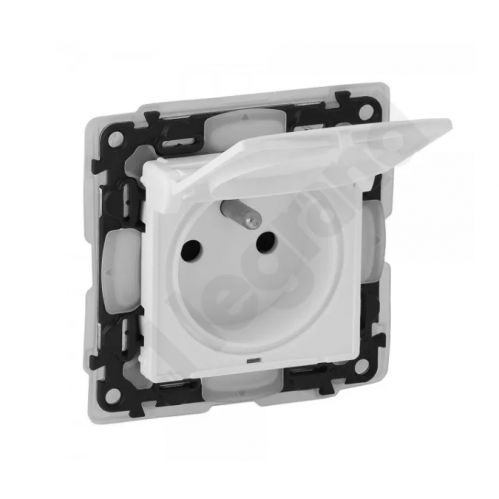 Obrázek pro LEGRAND Valena Life Jednozásuvka so záslepkou IP44 biela