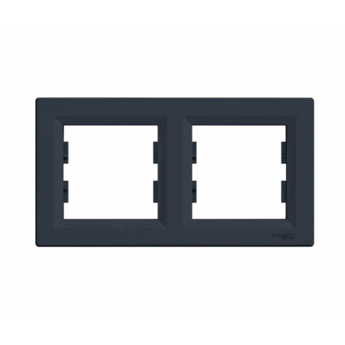 Obrázek pro SCHNEIDER Electric Rámček-2 Asfora antracit