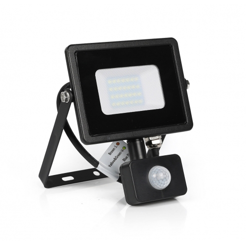 Obrázek pro PLATI LED reflektor 20W/1400lm , SLIM , so senzorom , Teplá biela