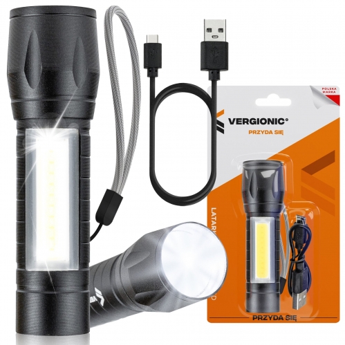 Obrázek pro LED ručná baterka 100lm, Studená biela