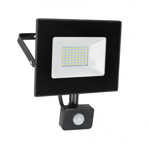 Obrázek pro LED reflektor 50W/4500lm , so senzorom , Neutrálna biela