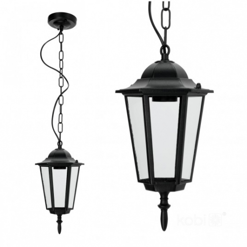 Obrázek pro Záhradný Závesný luster 1xE27/230V/Čierna