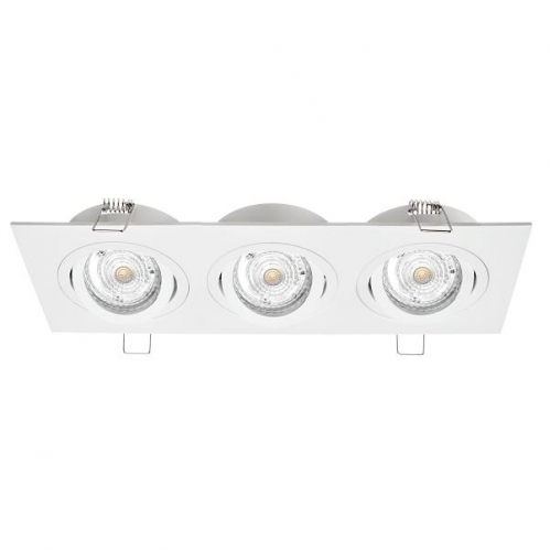 Obrázek pro Stropné bodové podhľadové svietidlo JOTA K/3 - TRIPLE nastaviteľné (biela)
