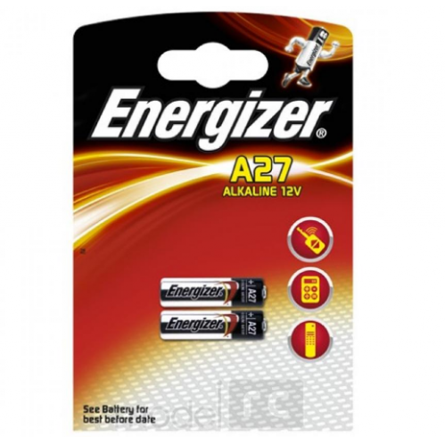 Obrázek pro Batéria ENERGIZER A27 12V , Sada 2ks