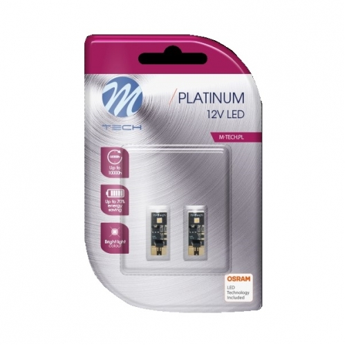 Obrázek pro LED Autožiarovka LB802W DUO - W5W / T10 , CANBUS , 2xHP LED , biela