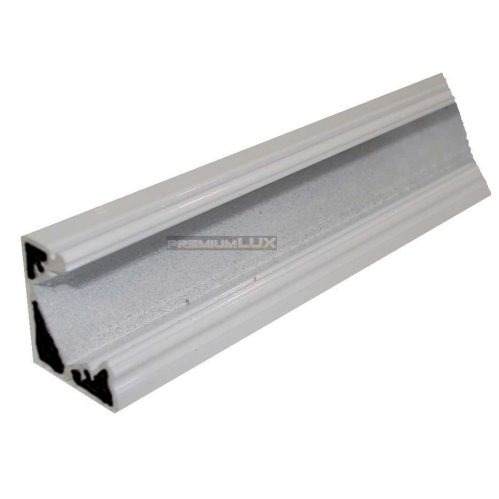 Obrázek pro Led profil rohový hliníkový Minilux biely bez krytky - 1m
