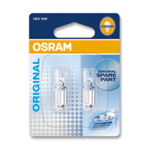 Obrázek pro OSRAM Halogénová Autožiarovka ORIGINAL O64111-02B - Ba9s  , T4W , 5W/12V , 2ks v balení