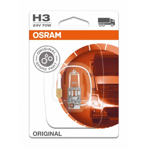 Obrázek pro OSRAM Halogénová Autožiarovka ORIGINAL 64156-01B H3 , 24V/70W