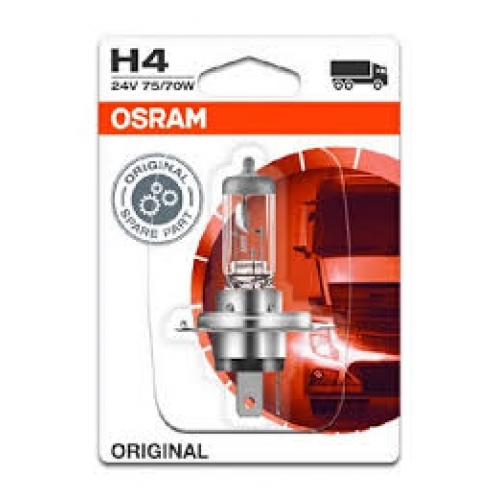Obrázek pro OSRAM Halogénová Autožiarovka ORIGINAL 64196-01B H4 , 24V , 75/70W