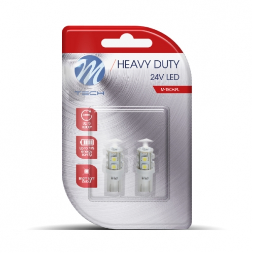 Obrázek pro LED Autožiarovka LB918W DUO - W5W 9xSMD3528 , biela , 24V