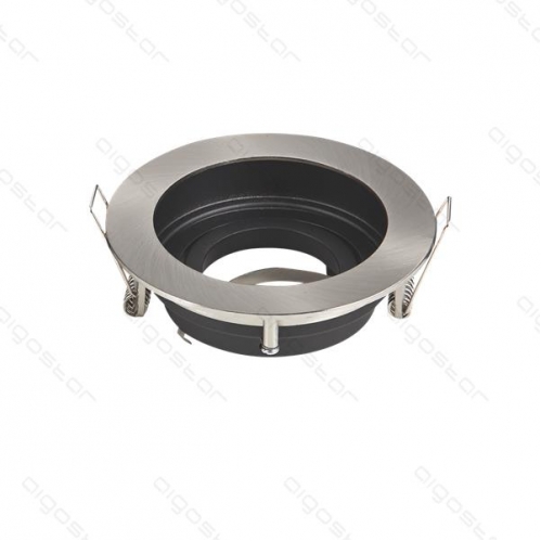 Obrázek pro Stropné bodové podhľadové svietidlo kruhové TS71S nastaviteľné (satén nikel)