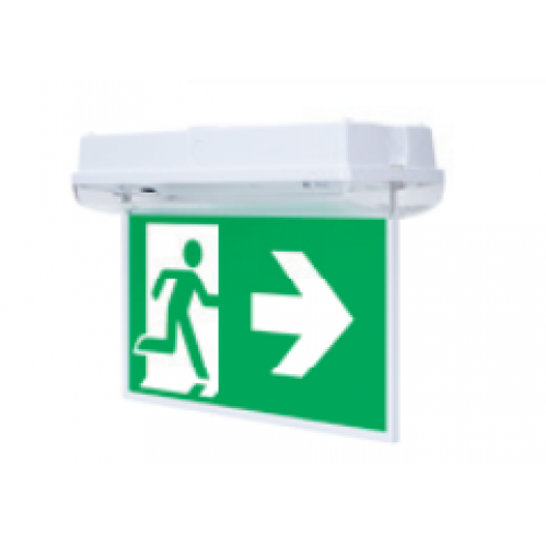 Obrázek pro Obojstranná tabuľa pre piktogramy pre núdzové LED svietidla Intelight ORION