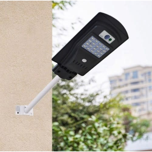 Obrázek pro LED Solárne Pouličné verejné osvetlenie CAICAL 20W/2000lm , IP65 , so senzorom , studená biela