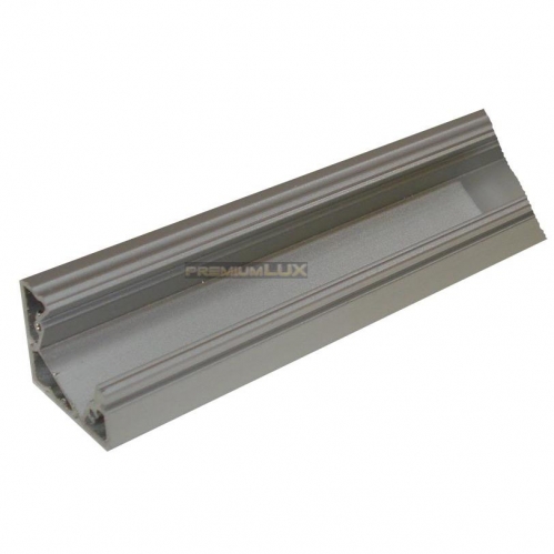 Obrázek pro Led profil rohový hliníkový Minilux anodizovaný bez krytky - 1m