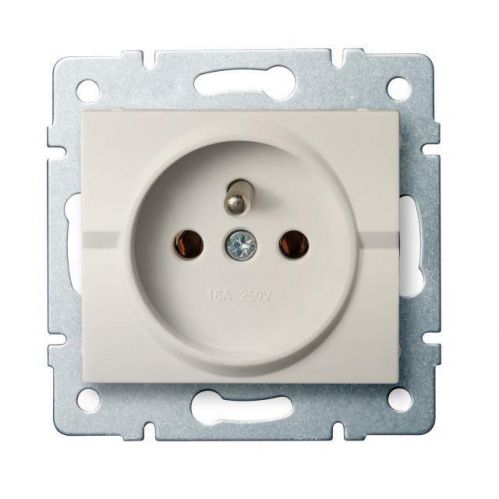 Obrázek pro Kanlux Jednozásuvka Mowion LOGI 02-1251-103 krémová