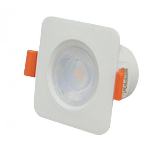 Obrázek pro Led Panel štvorcový biely pevný 8W/640lm , 74mm , IP40 , 60°, Neutrálna biela