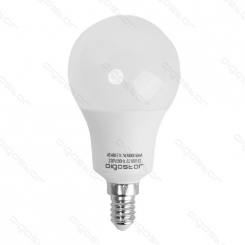 Obrázek pro LED žiarovka E14 7W/560lm , klasik A60 , Teplá biela